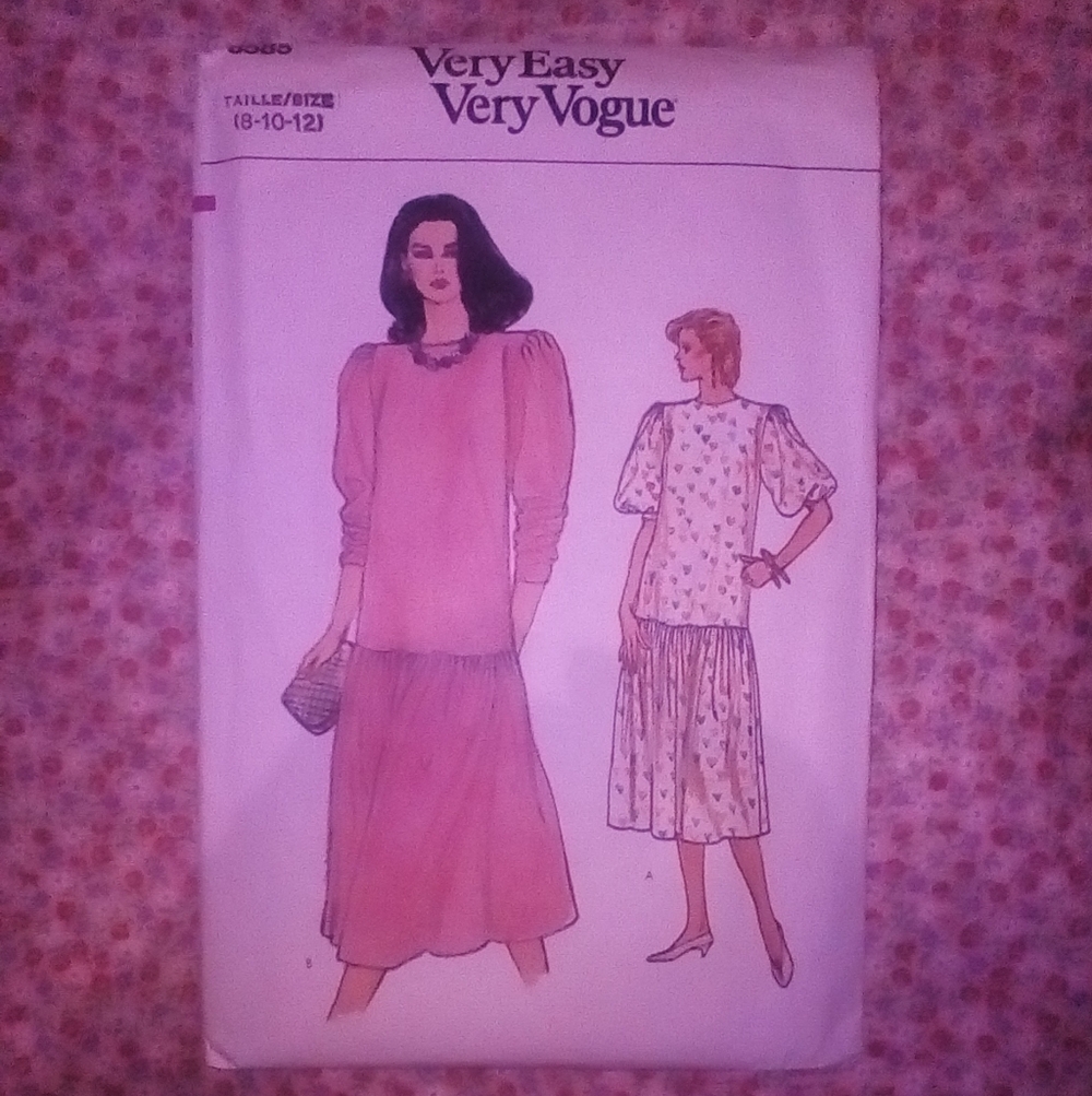 Rare Original! Vogue 8585 Pattern (1980-90s)